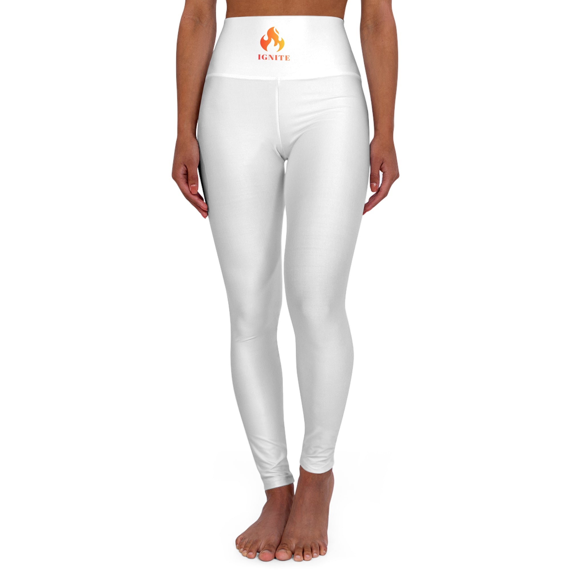 Ignite High Waist Legging — White