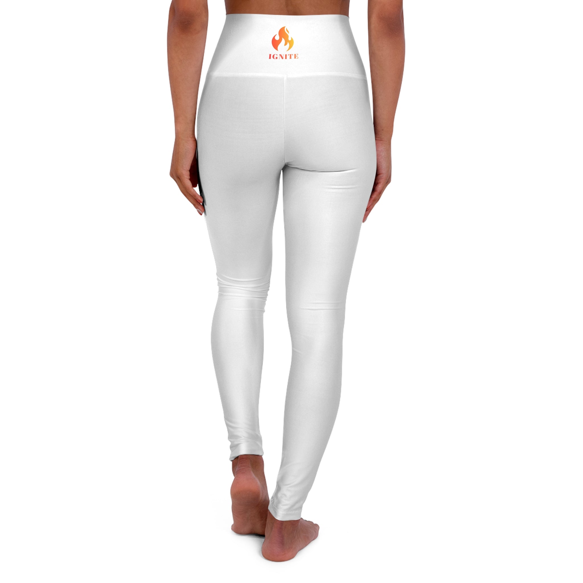 Ignite High Waist Legging — White