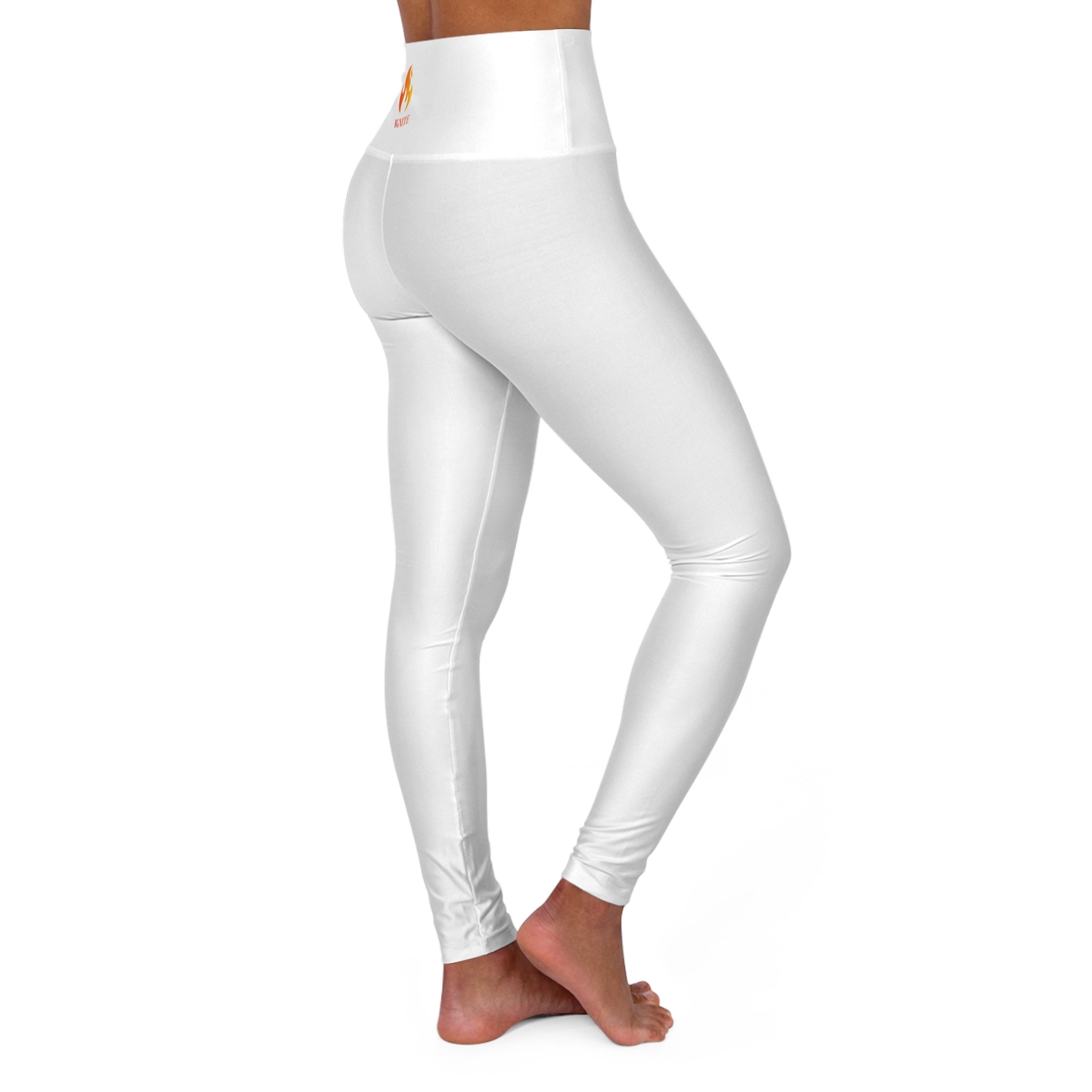 Ignite High Waist Legging — White