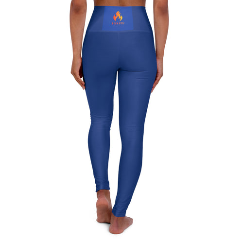 Ignite High Waist Legging — Blue