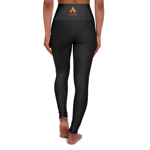 Ignite High Waist Legging — Black