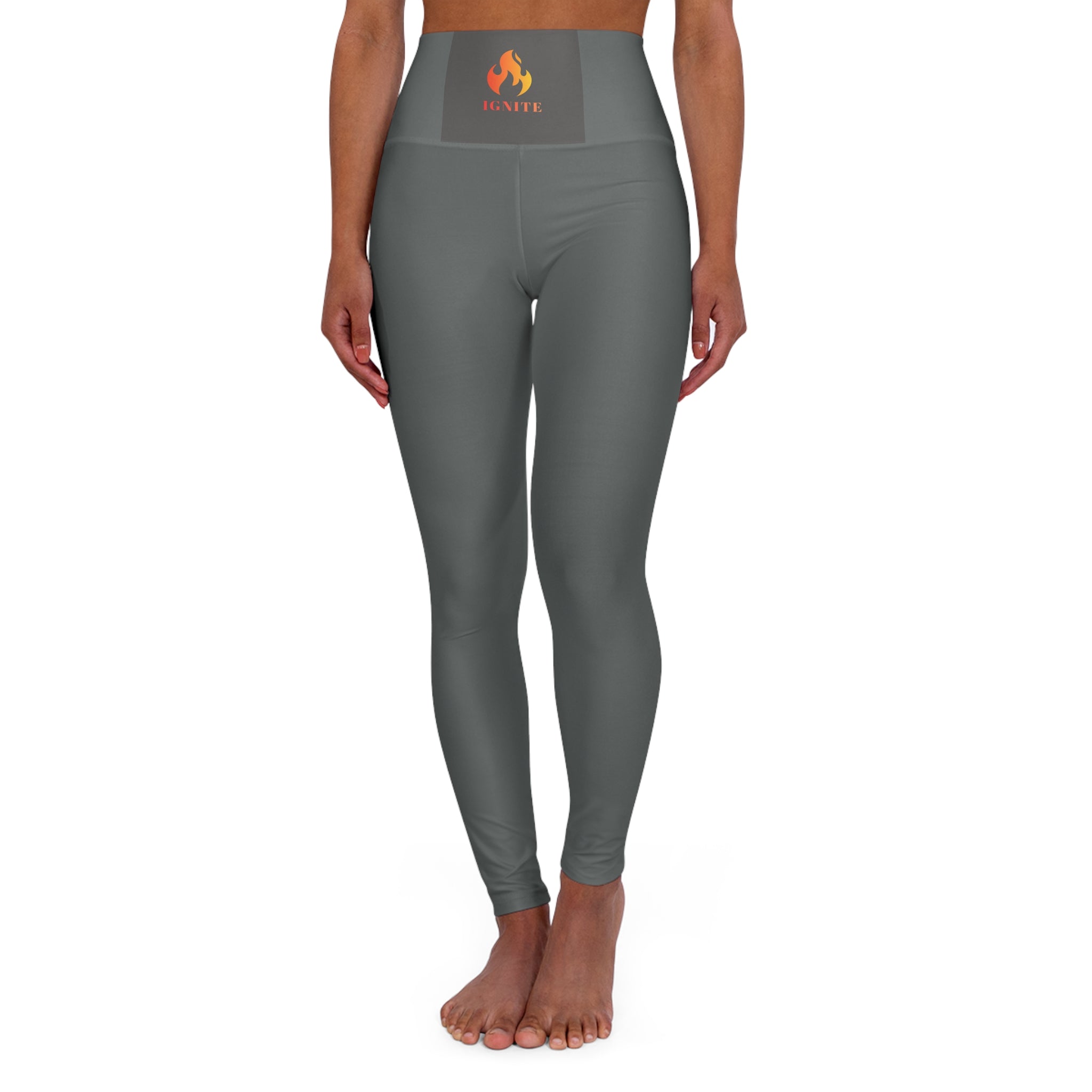 Ignite High Waist Legging — Grey