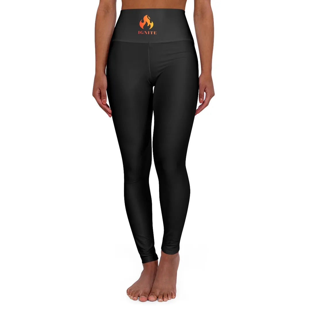 Ignite High Waist Legging — Black