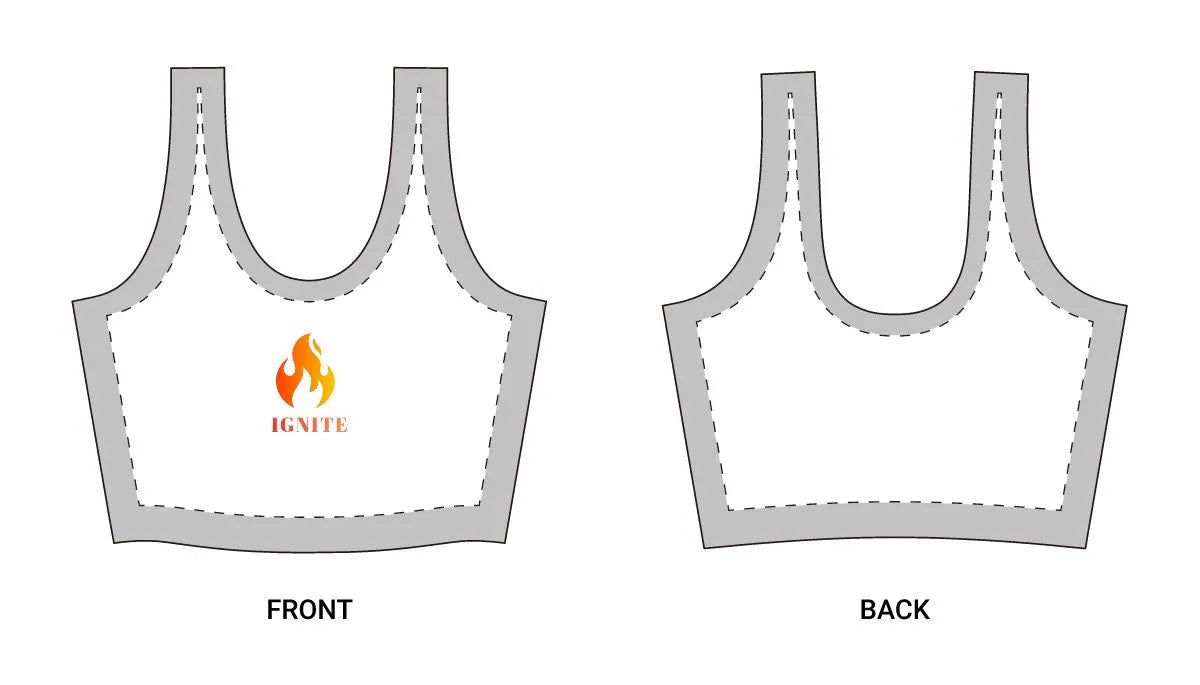 Ignite Sports Bra — White